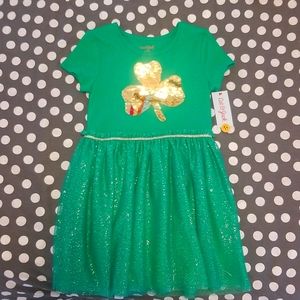 Green st patrick dress Brand New